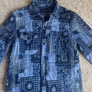 Lucky Brand Mens Bandana  Jacket